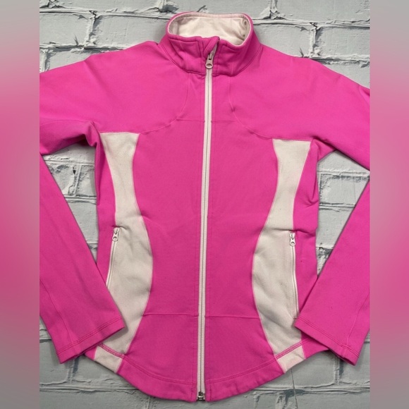 Lululemon Sonic Pink Lightweight Activewear Jacket Women’s Sz 4 Limited Edition - Picture 3 of 13